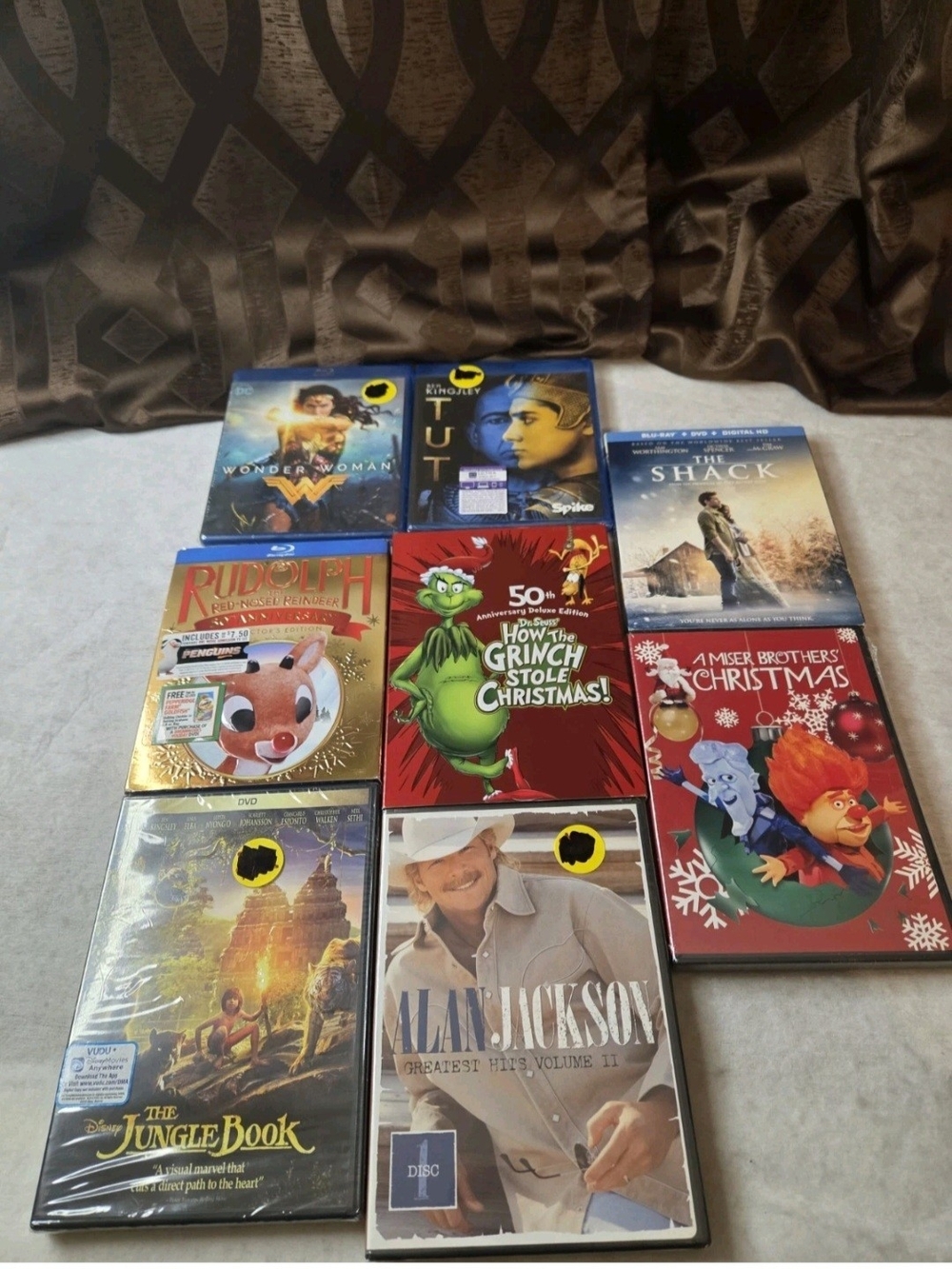 Lot Of 8 Movies-All Brand New In Plastic